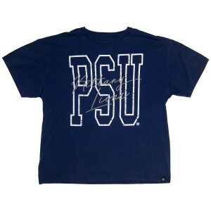 navy relaxed fit t-shirt with PSU Nittany Lions
